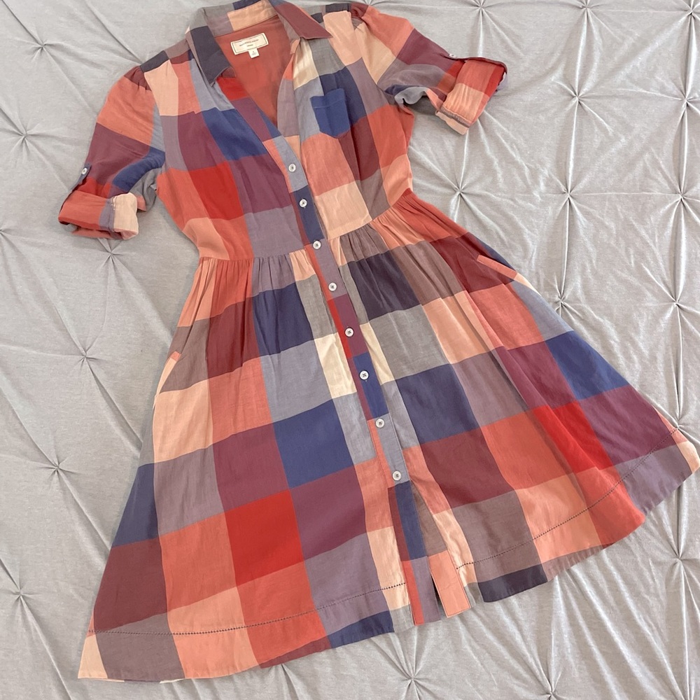 Anthropologie shirt dress